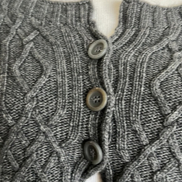 Woman’s Twin-set Simone barbieri sweatshirt, shrug, color, gray size large - Picture 3 of 6